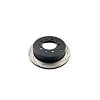 2x Rear 4X4 Survival 4000 T3 Slotted Rotors (Landcruiser 200 Series/LX570/LX450D)