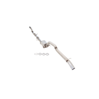 3in Turbo-Back Exhaust w/Cat, Non-Polished Stainless (Hilux 05-15)