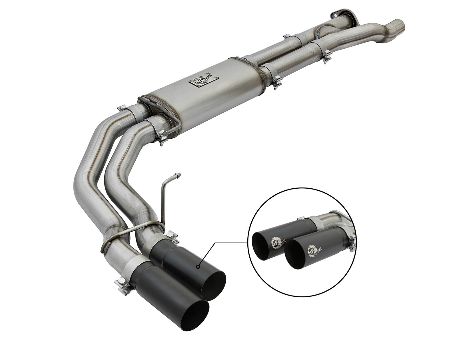aFe 49-43091-X Rebel Series 3409 Stainless Steel Cat-Back Exhaust