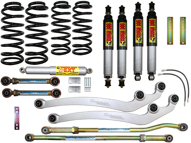 Superior Engineering SUPTD1003 3 Inch 75mm Lift Kit - Tough Dog Shocks ...